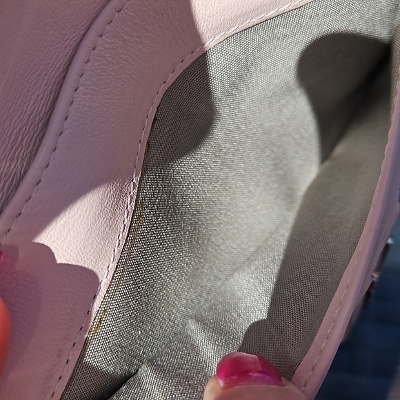 CHANEL Pink Caviar Leather Bifold Wallet Silver CC Zip - Picture 12 of 16